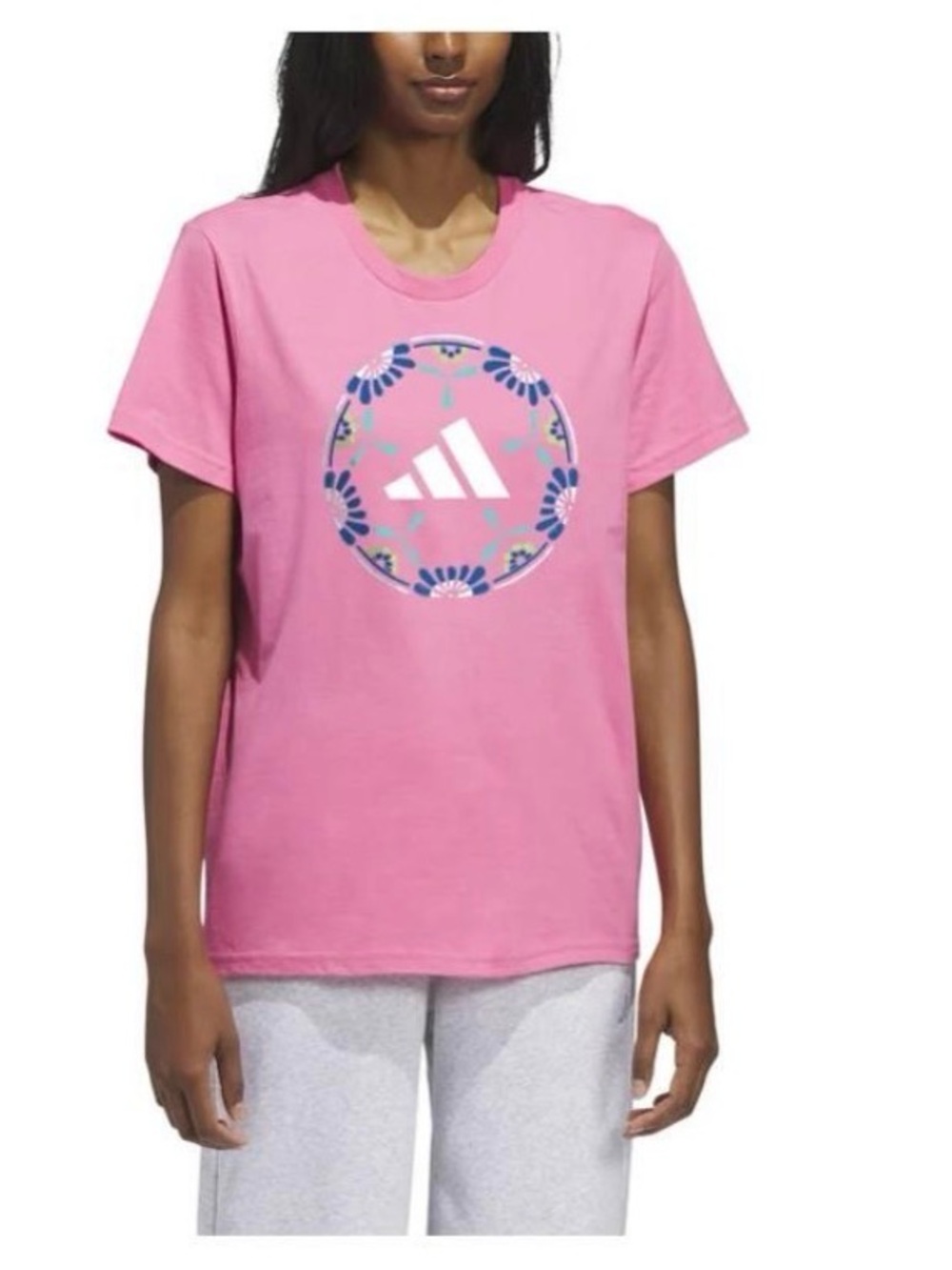 Adidas Women’s Graphic Short Sleeve Top